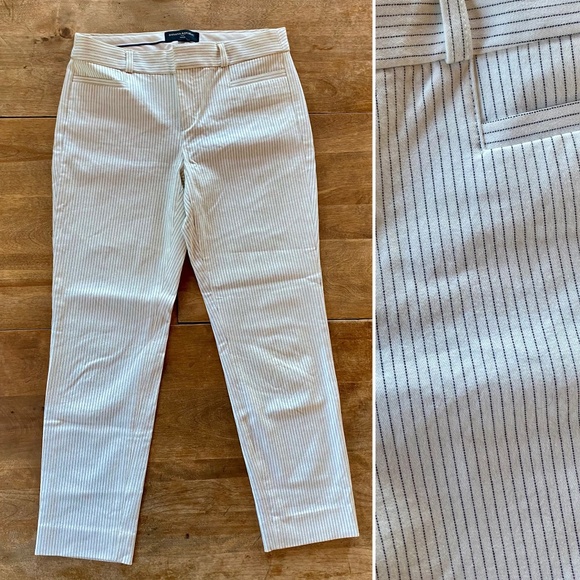 Banana Republic Sloan Pinstripe Trousers - Picture 1 of 5